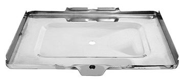 Picture of BATTERY TRAY BOTTOM 67-72 STAINLESS 67-72 : 1100JC CHEVY PICKUP 67-72
