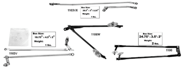 Picture for category Wiper Motor Tramsmission Arm : Chevy Pickup